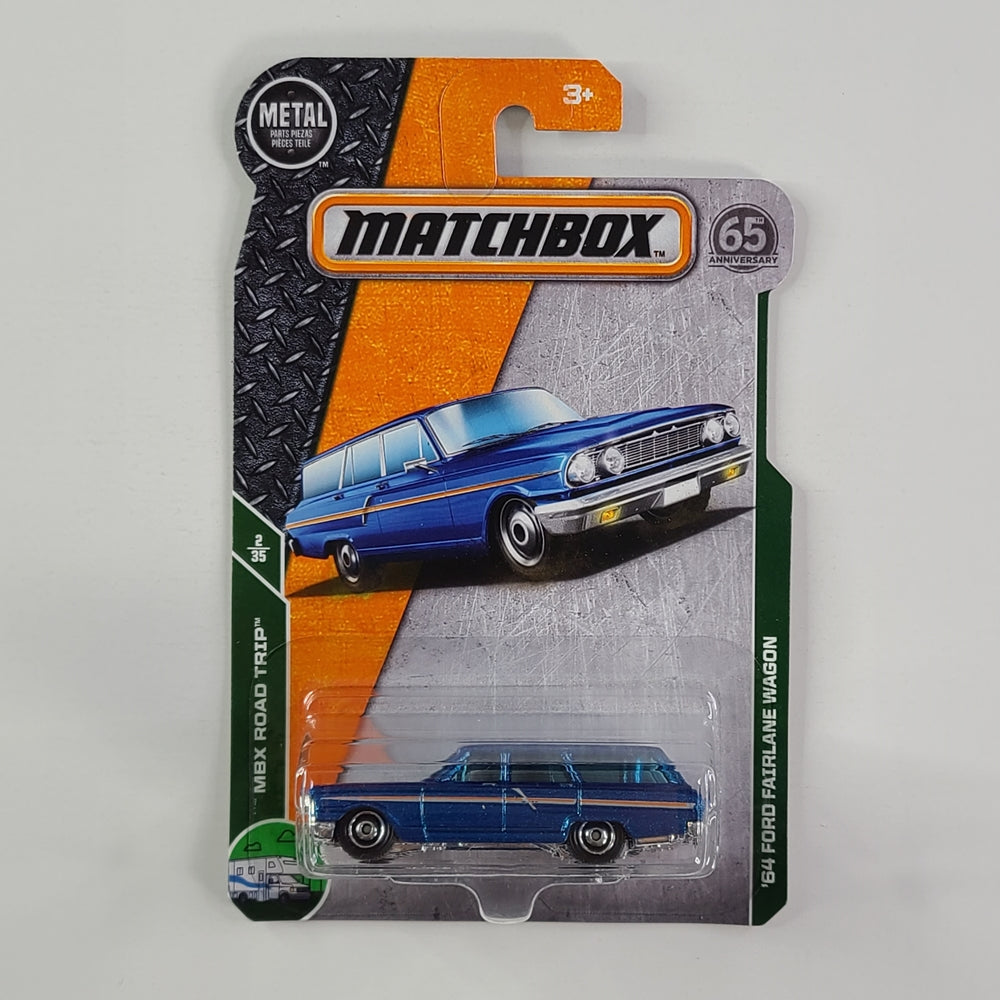 Matchbox - '64 Ford Fairlane Wagon (Metalflake Blue) – Throwback ...