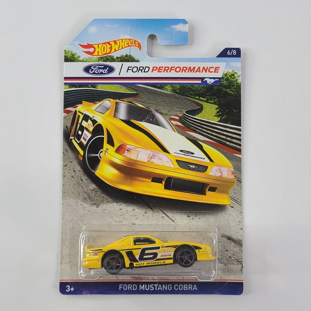 Hot Wheels - Ford Mustang Cobra (Yellow) [Walmart Exclusive]