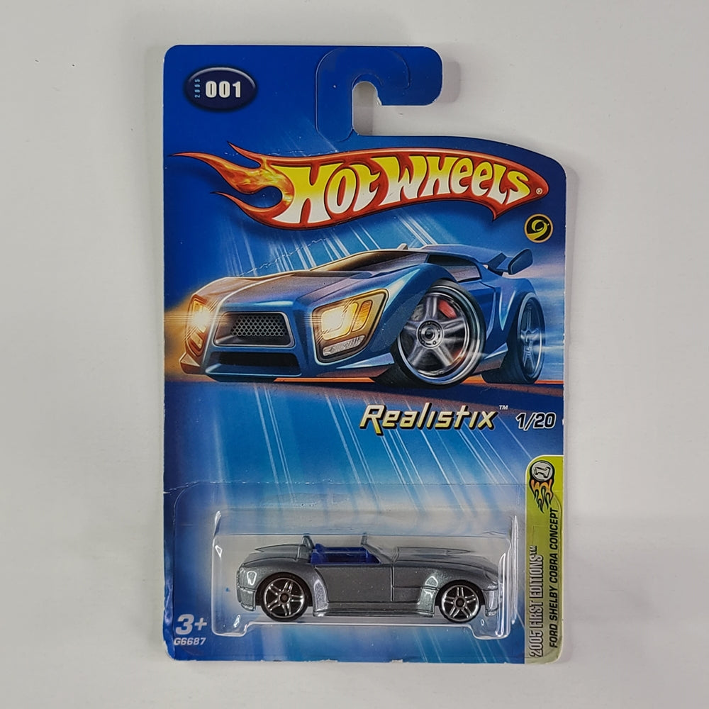 Hot Wheels - Ford Shelby Cobra Concept (Gray) – Throwback Collectibles