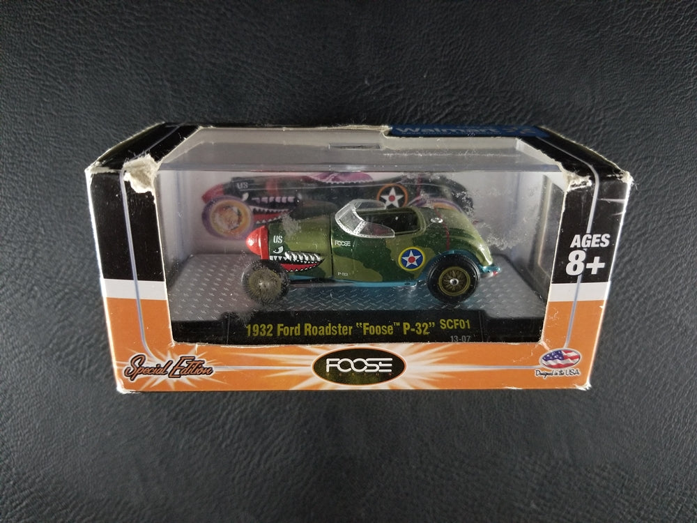 M2 - 1932 Ford Roadster Foose -P-32- (Navy Green) [Walmart Exclusive]