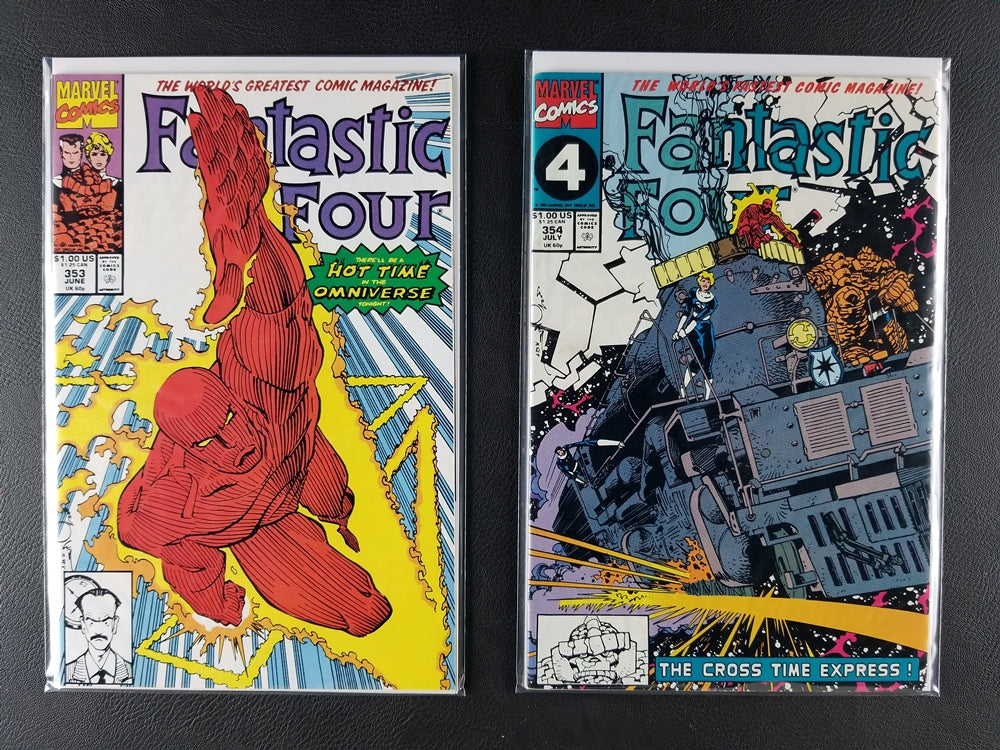 Fantastic Four [1st Series] #351-358 Set (Marvel, 1991)