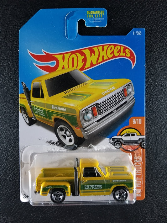 Hot Wheels - 1978 Dodge Li'l Red Express Truck (Yellow)