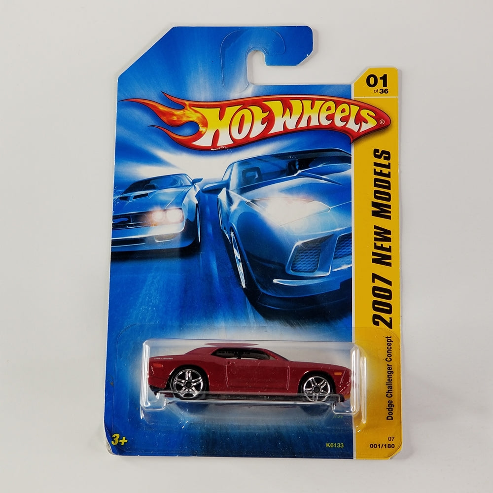 Hot Wheels - Dodge Challenger Concept (Metalflake Dark Red)