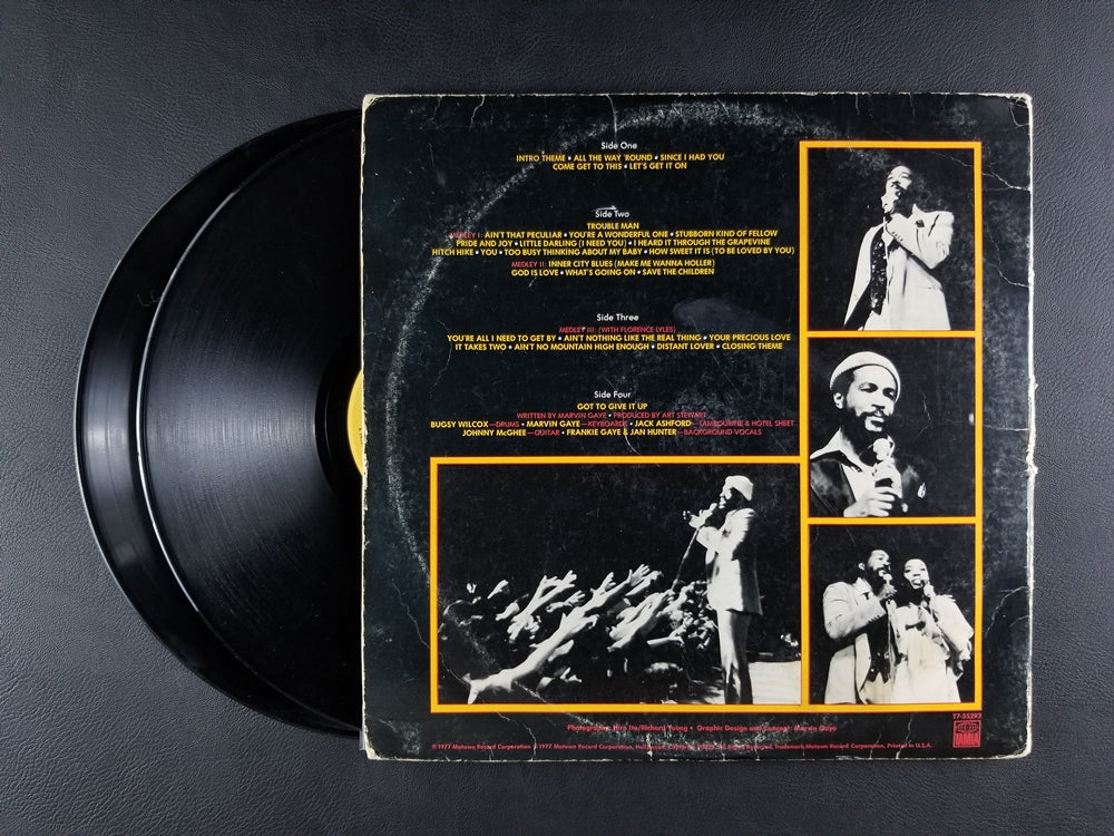 Marvin Gaye - Live at the London Palladium (1977, 2xLP)