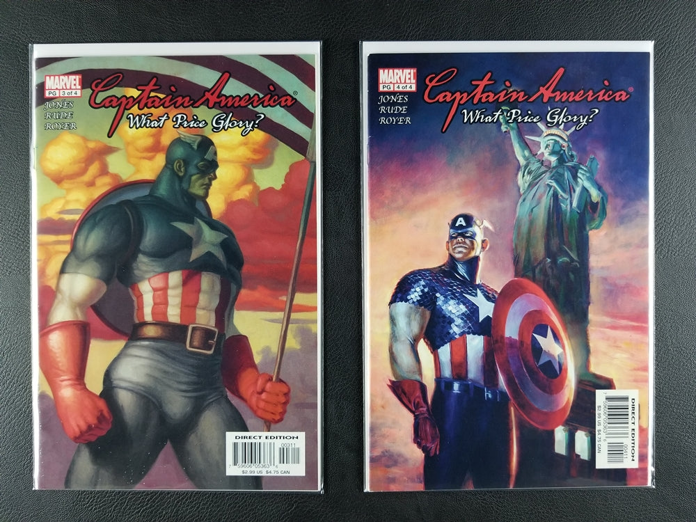Captain America: What Price Glory? #1-4 Set (Marvel, 2003)