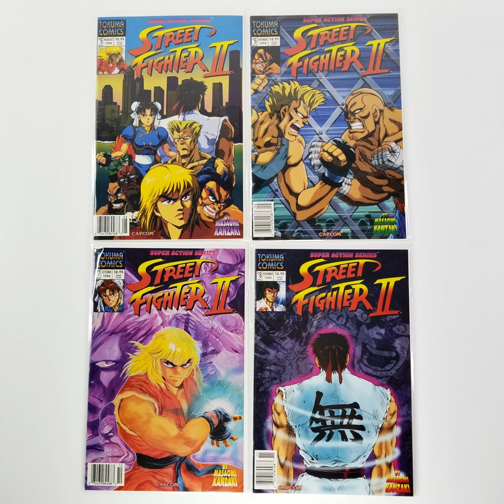 Street Fighter II Set 1 2 3 4 5 6 7 8 (Tokuma, 1994)