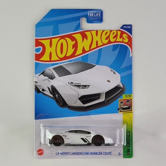 Hot Wheels - LB-WORKS Lamborghini Huracán Coupé (Matte White)