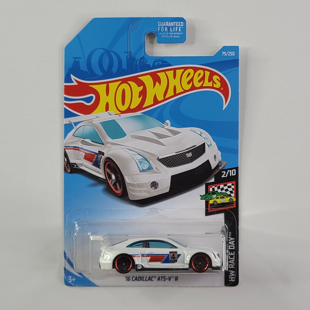 Hot Wheels - '16 Cadillac ATS-V R (White)