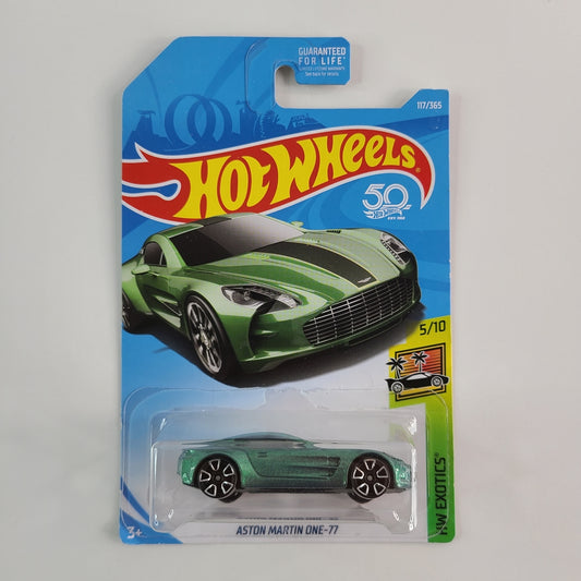 Hot Wheels - Aston Martin One-77 (Metallic Green)