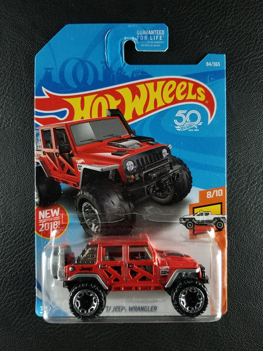 Hot Wheels - '17 Jeep Wrangler (Red)