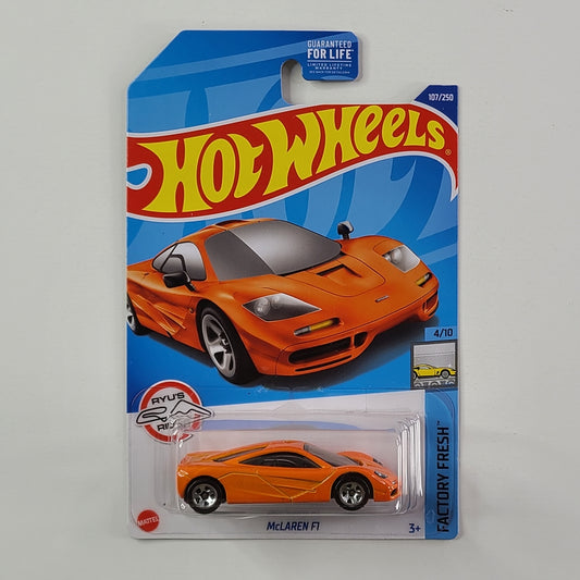 Hot Wheels - McLaren F1 (Papaya Orange)