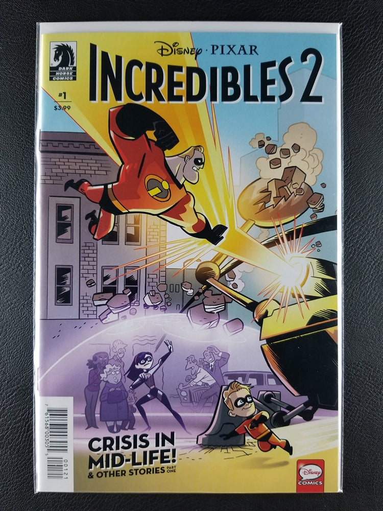 Incredibles 2: Crisis, Midlife and Other Stories #1A & 1B Set (Dark Horse, 2018)