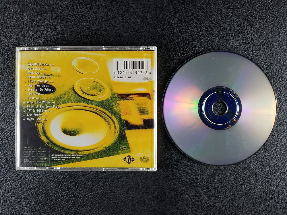 KRS-One - Return of the Boom Bap (1993, CD)
