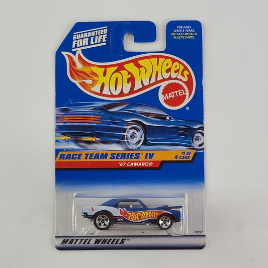 Hot Wheels - '67 Camaro (Metalflake Blue)