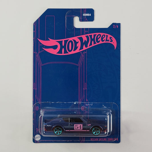 Hot Wheels - Nissan Skyline 2000 GT-R (Metalflake Dark Blue)