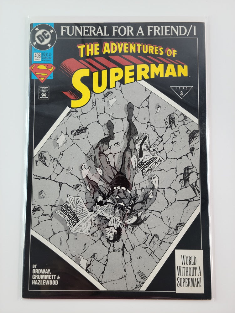 The Adventures of Superman [1987] #498D (DC, January 1993)