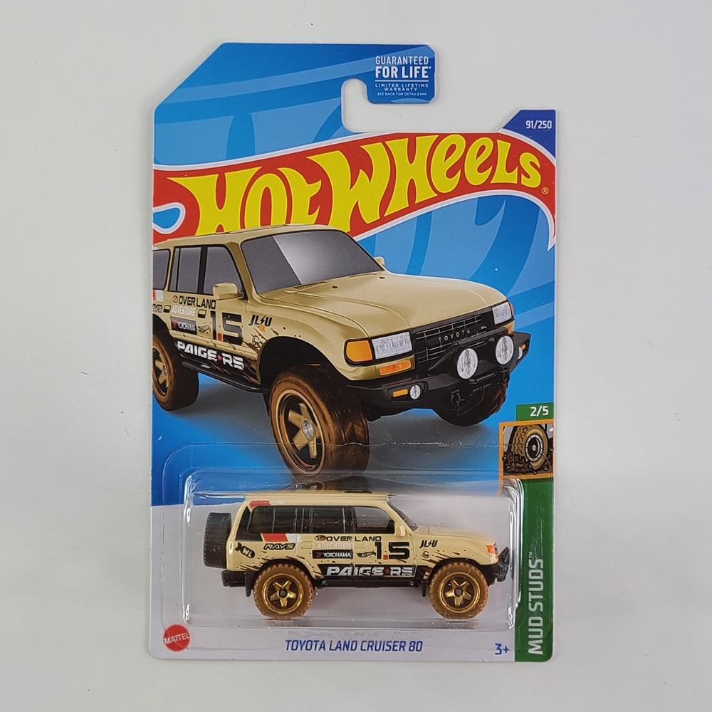 Hot Wheels - Toyota Land Cruiser 80 (Vanilla)