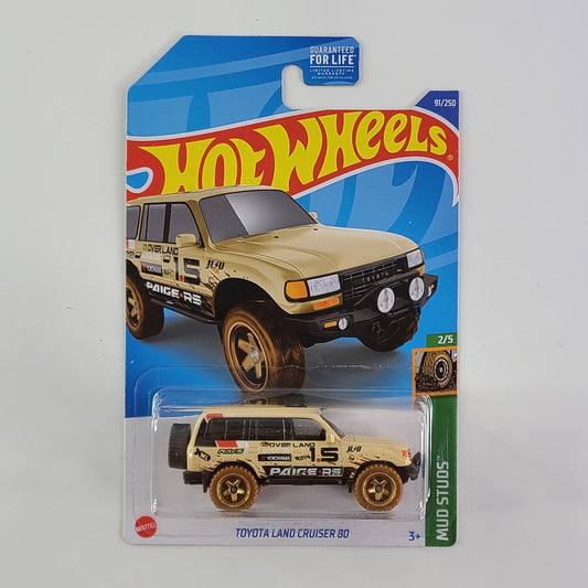 Hot Wheels - Toyota Land Cruiser 80 (Vanilla)