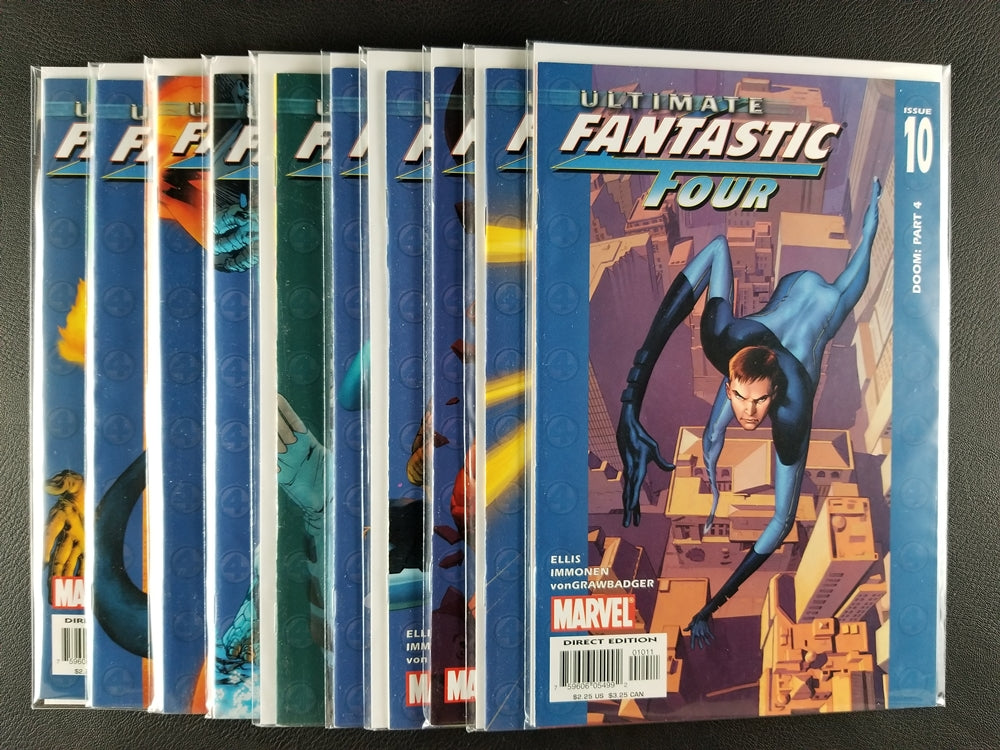 Ultimate Fantastic Four #1-10 Set (Marvel, 2004)
