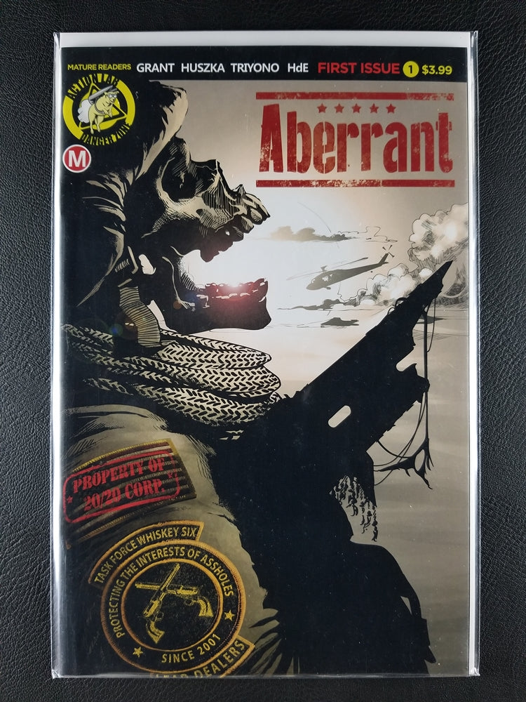 Aberrant #1A (Action Lab Entertainment, June 2018)