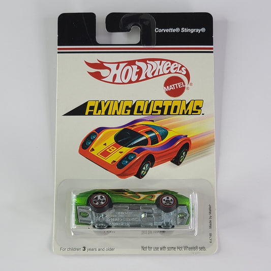 Hot Wheels - Corvette Stingray (Metalflake Green) [Target Exclusive]