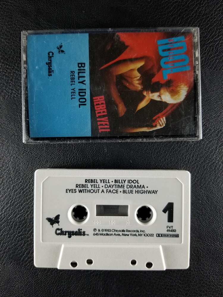 Billy Idol - Rebel Yell (1983, Cassette)