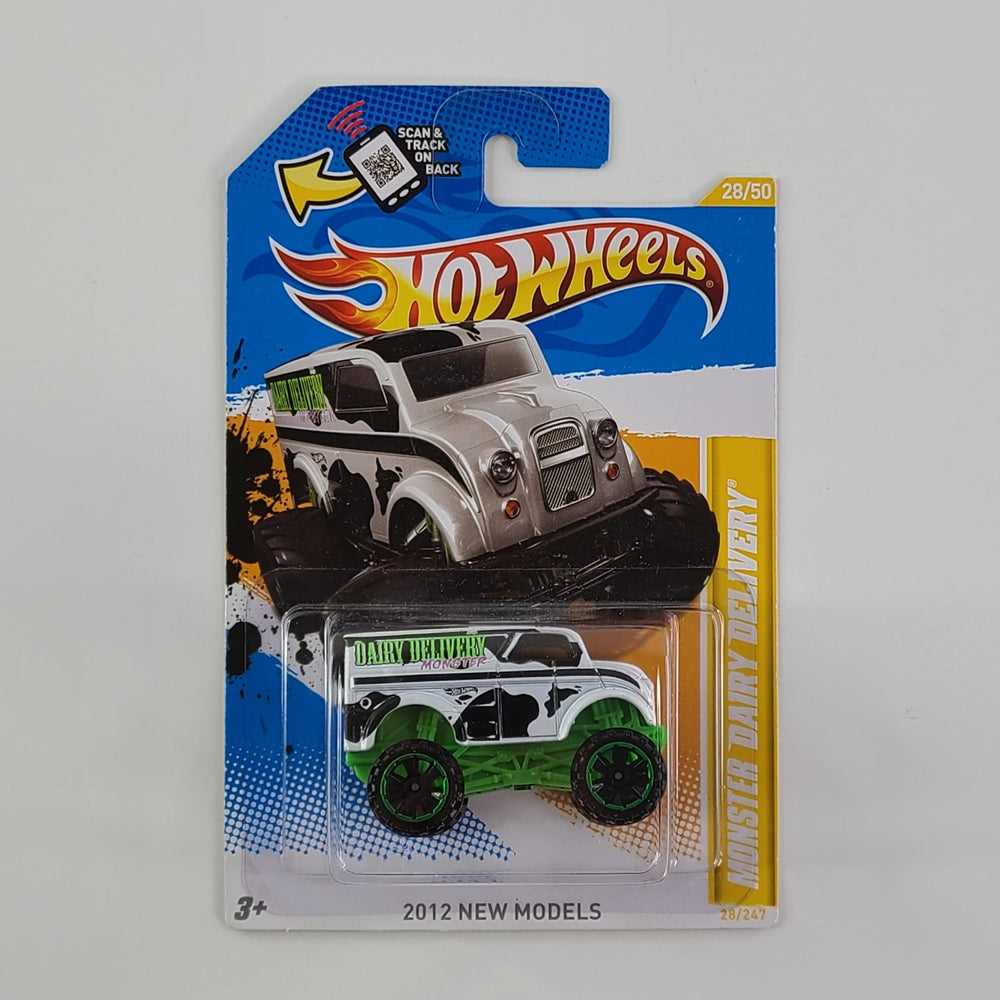 Hot Wheels - Monster Dairy Delivery (Pearl White)