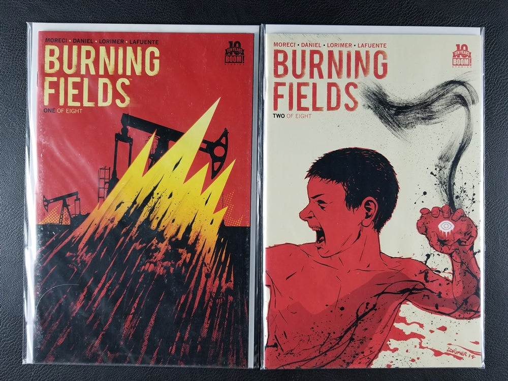 Burning Fields #1-8 Set (Boom Studios, 2015)