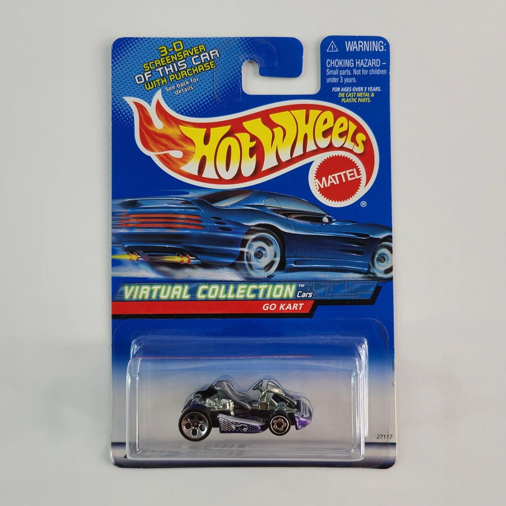 Hot Wheels - Go Kart (Metallic Purple) [Virtual Collection (2000)]