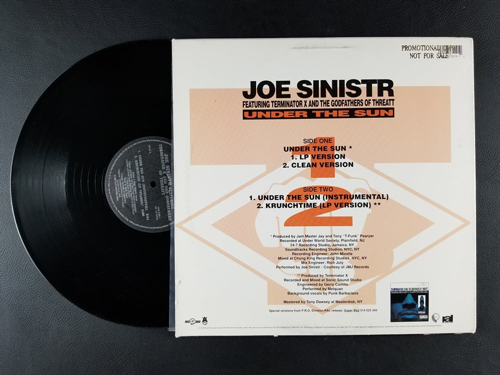 Joe Sinistr featuring Terminator X and the Godfathers of Threatt - Under the Sun (1994, 12'' Single)