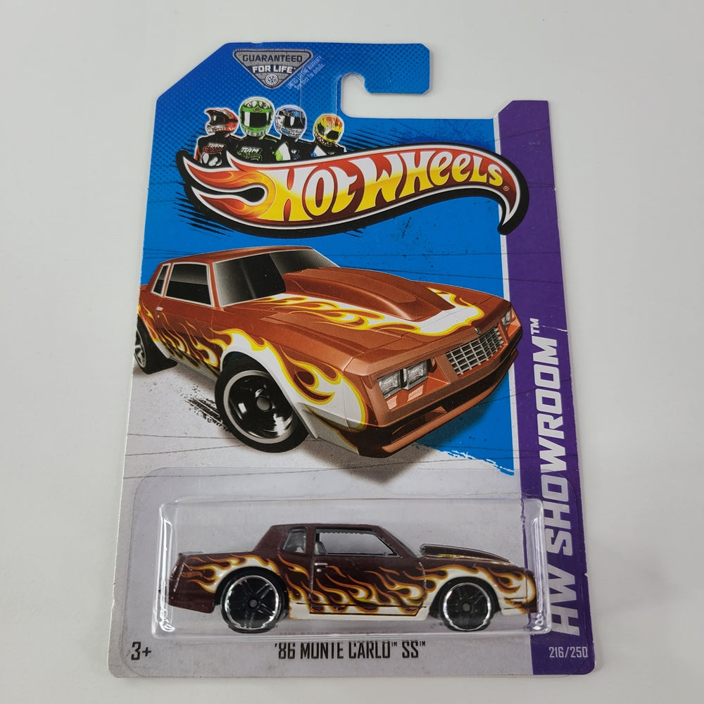 Hot Wheels - '86 Monte Carlo SS (Metalflake Dark Red)