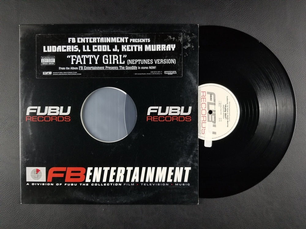 Ludacris, LL Cool J & Keith Murray - Fatty Girl (Neptunes Version) (2001, 12'' Single)