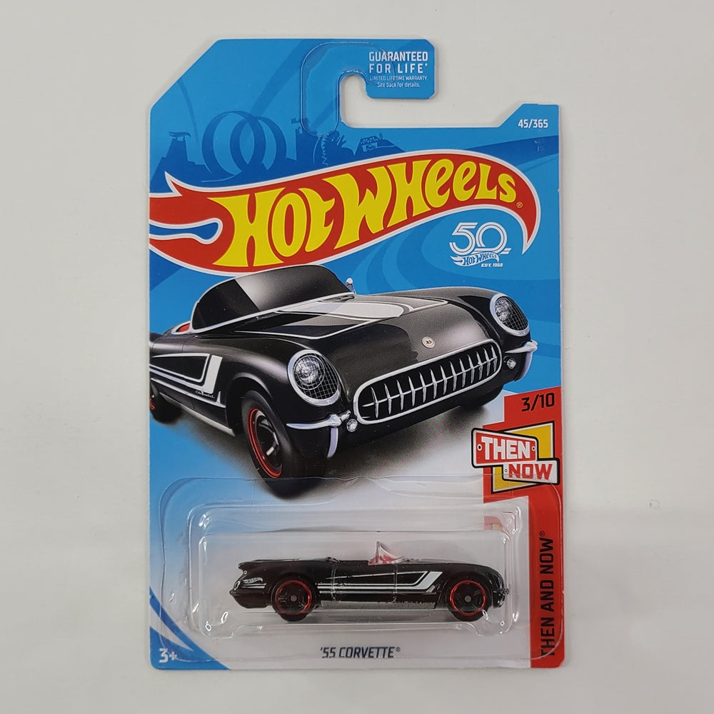 Hot Wheels - '55 Corvette (Black)