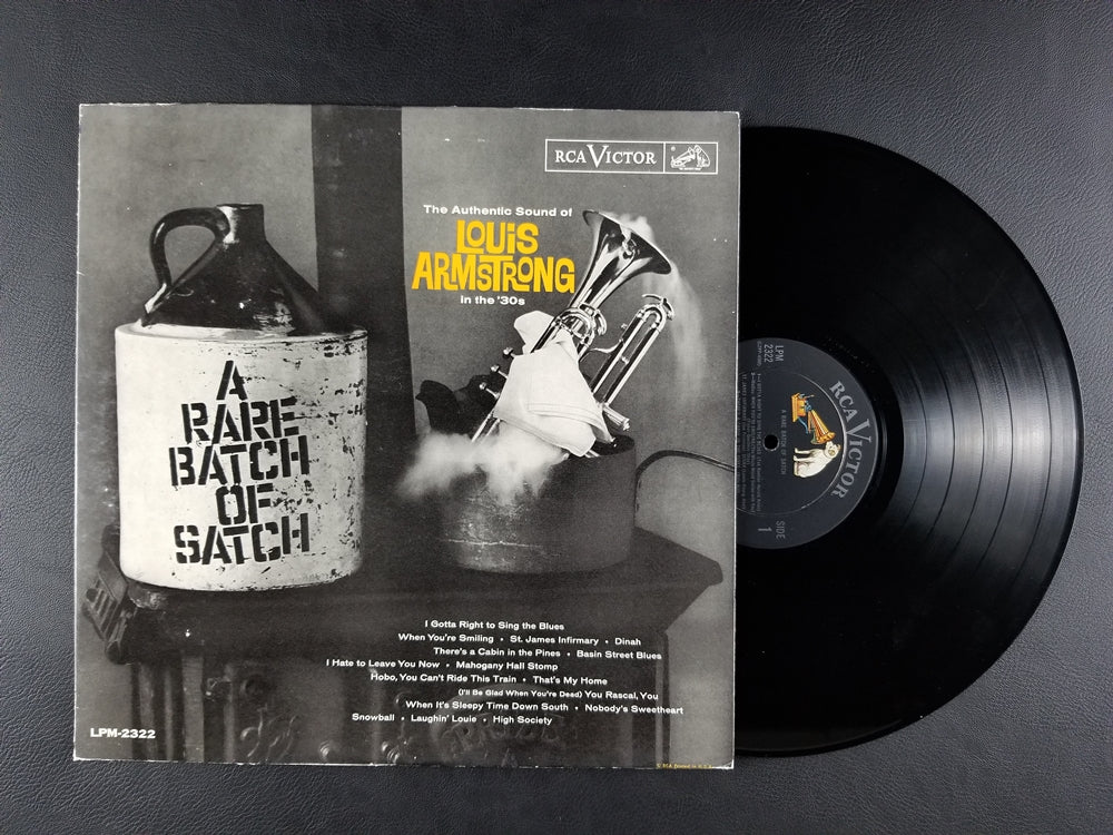 Louis Armstrong & His Orchestra - A Rare Batch of Satch (1961, LP)