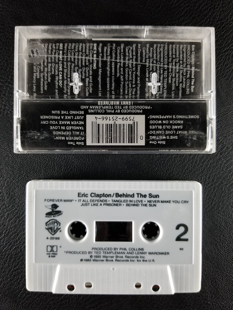 Eric Clapton - Behind the Sun (1985, Cassette)