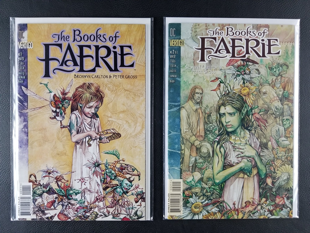 The Books of Faerie #1, 2, 3 [Complete Set] (DC/Vertigo, 1997)