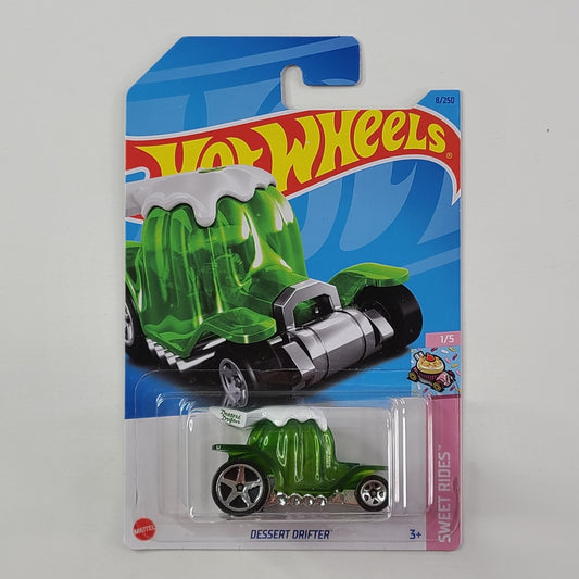 Hot Wheels - Dessert Drifter (Transparent Green) [Card Variant]