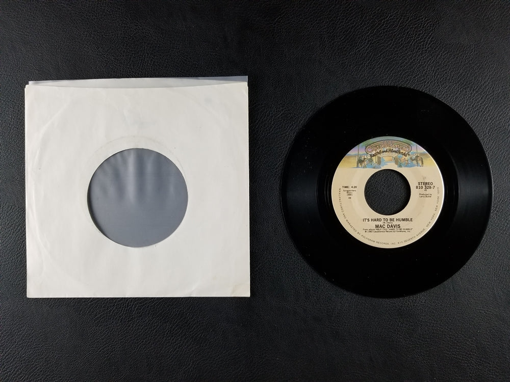 Mac Davis - It's Hard to Be Humble (1980, 7'' Single)