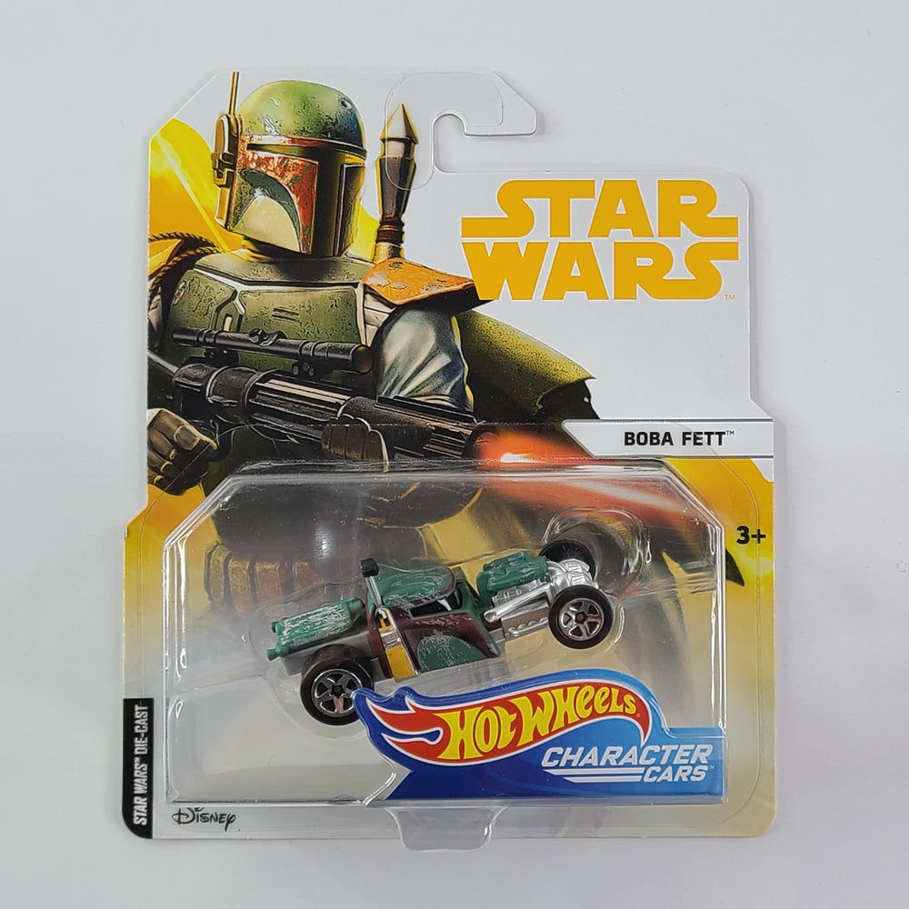 Hot Wheels Character Cars - Boba Fett (Green)