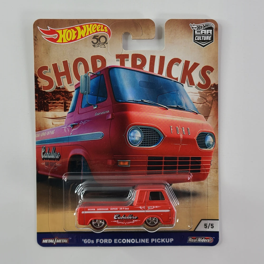 Hot Wheels Premium - '60s Ford Econoline Pickup (Red)