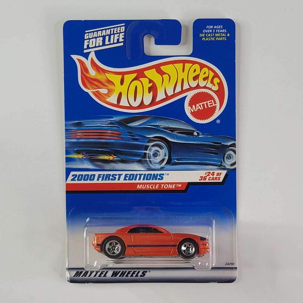 Hot Wheels - Muscle Tone (Metalflake Orange) [Wheel Variant]