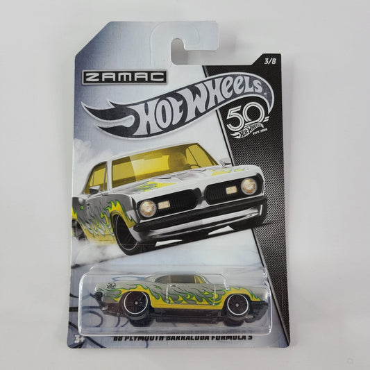 Hot Wheels - '68 Plymouth Barracuda Formula S (ZAMAC) [Walmart Exclusive]