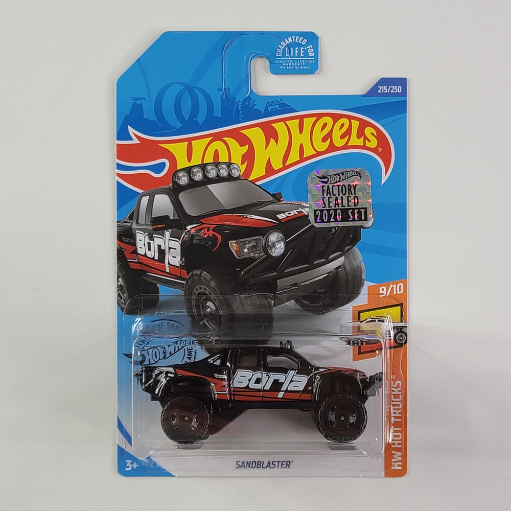 Hot Wheels - Sandblaster (Black) [Factory Sealed 2020 Set]