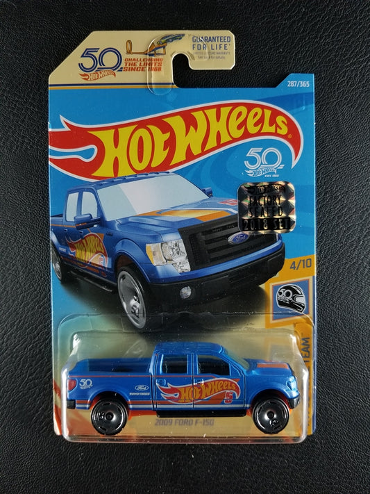 Hot Wheels - 2009 Ford F-150 (Blue) [Factory Sealed 2018 Set]