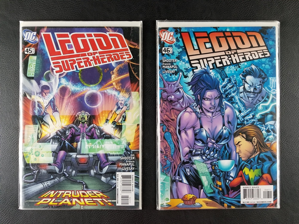 Legion of Super-Heroes [5th Series] #37-47 Set (DC, 2008)