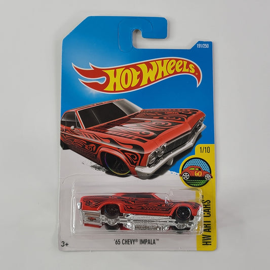 Hot Wheels - '65 Chevy Impala (Red)