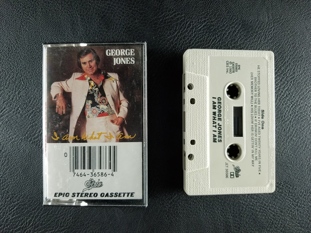 George Jones - I Am What I Am (1980, Cassette)