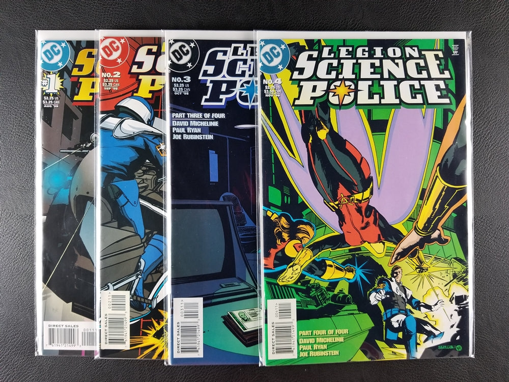 Legion Science Police #1-4 Set (DC, 1998)