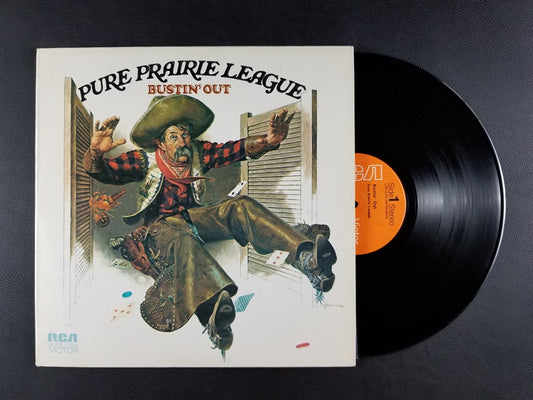 Pure Prairie League - Bustin' Out (1972, LP)