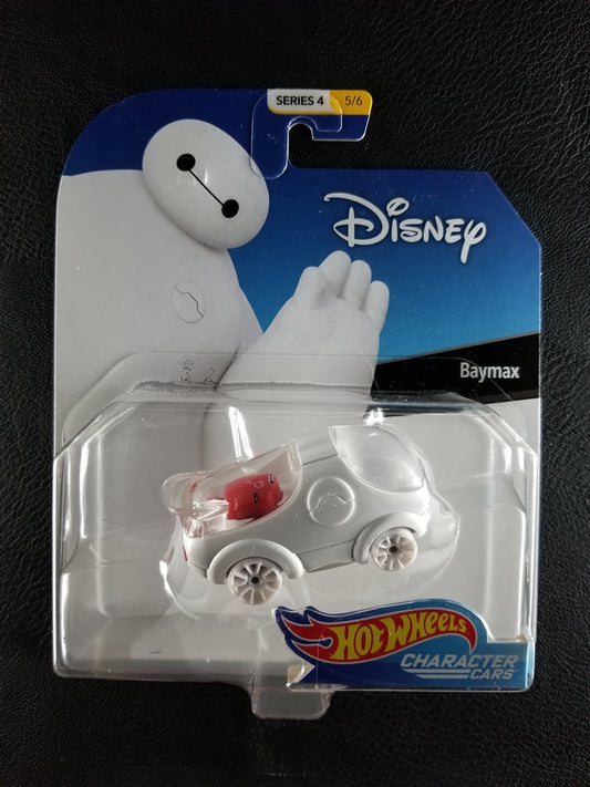 Hot Wheels Character Cars - Baymax (White) [5/6 - Disney Series 4]